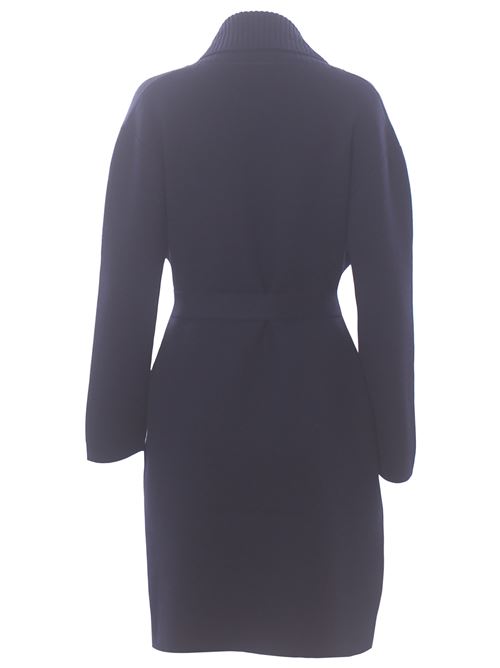 virgin wool coat with belt LA FILERIA | 23271/14271598